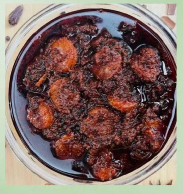 Gungura Prawns Pickle