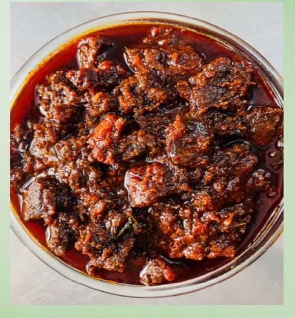 Gungura Mutton Pickle (Boneless)