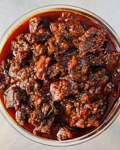 Mutton Gungura Pickle (Boneless)