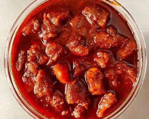Mutton Pickle (Boneless)
